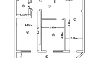 Apartament cu 2 camere dec. recent finisat+terasa de 12 mp/CF. - Poză 12