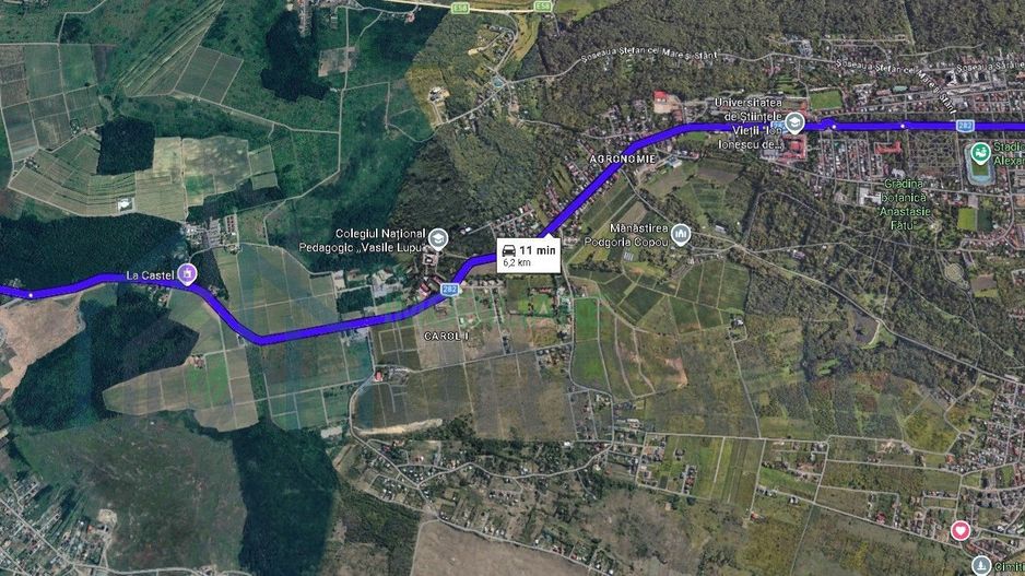 Teren intravilan de 650 mp în Copou (Breazu), complex privat de 8 locuințe, strada Pădurea Breazu - Poză 4