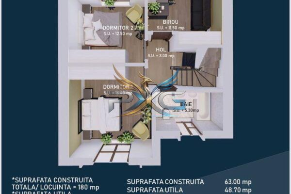 Casa P+1+mansarda - Poză 17