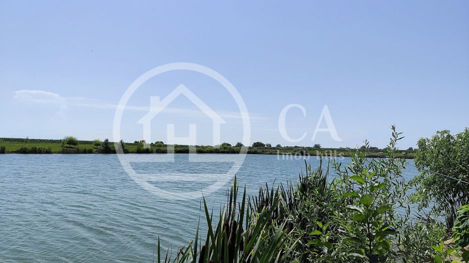 De vanzare BALTA DE PESCUIT, 3,80 ha, cabana din busteni, langa Vama Bors, Bihor - Poză 20