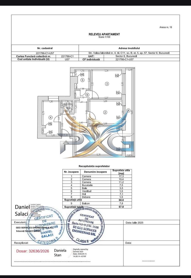 APARTAMENT 3 CAMERE DE VÂNZARE | VALEA IALOMIȚEI - Poză 8