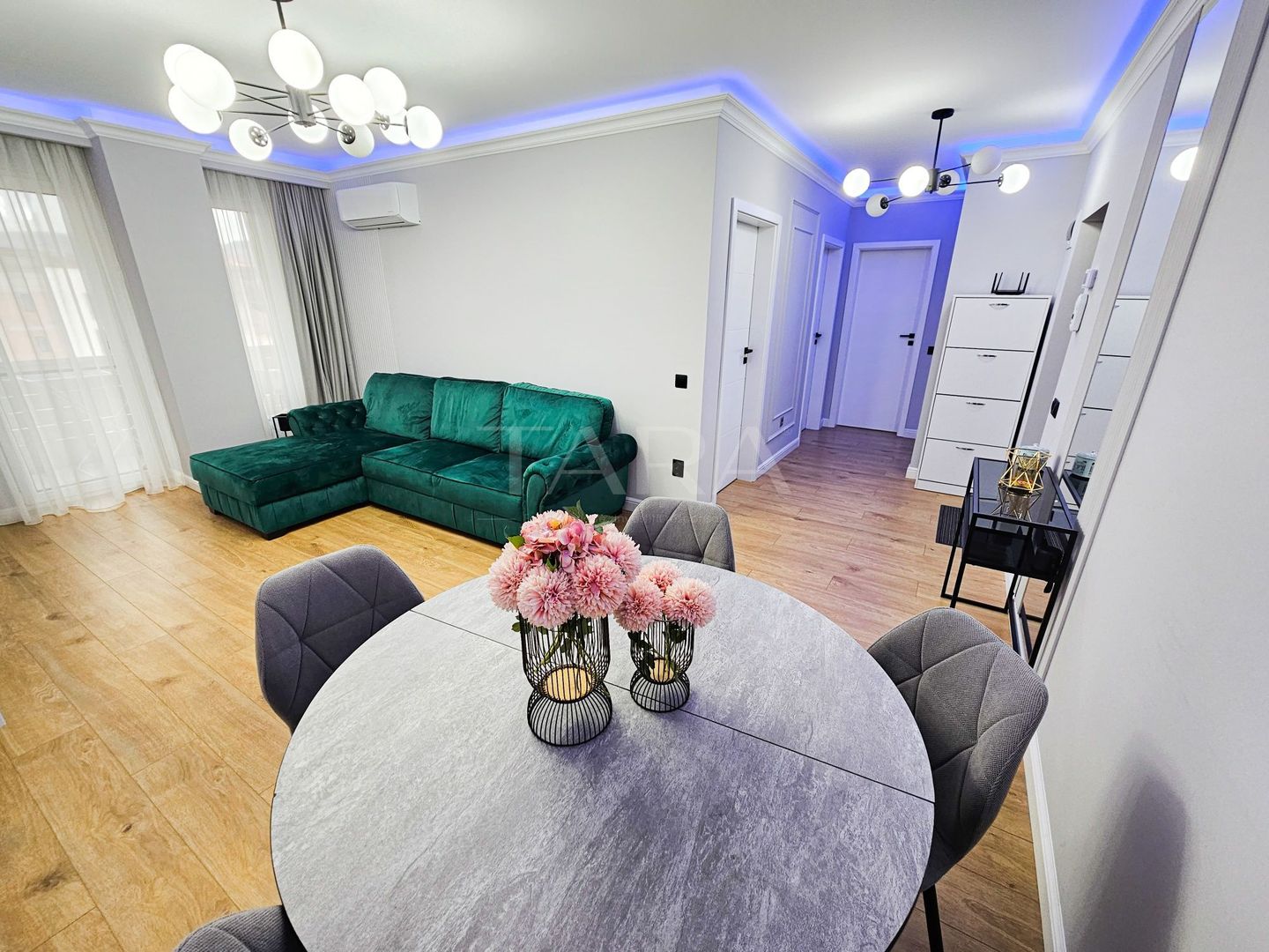 Apartament ultrafinisat cu 2 camere și balcon – cartier Iris - Poză 4