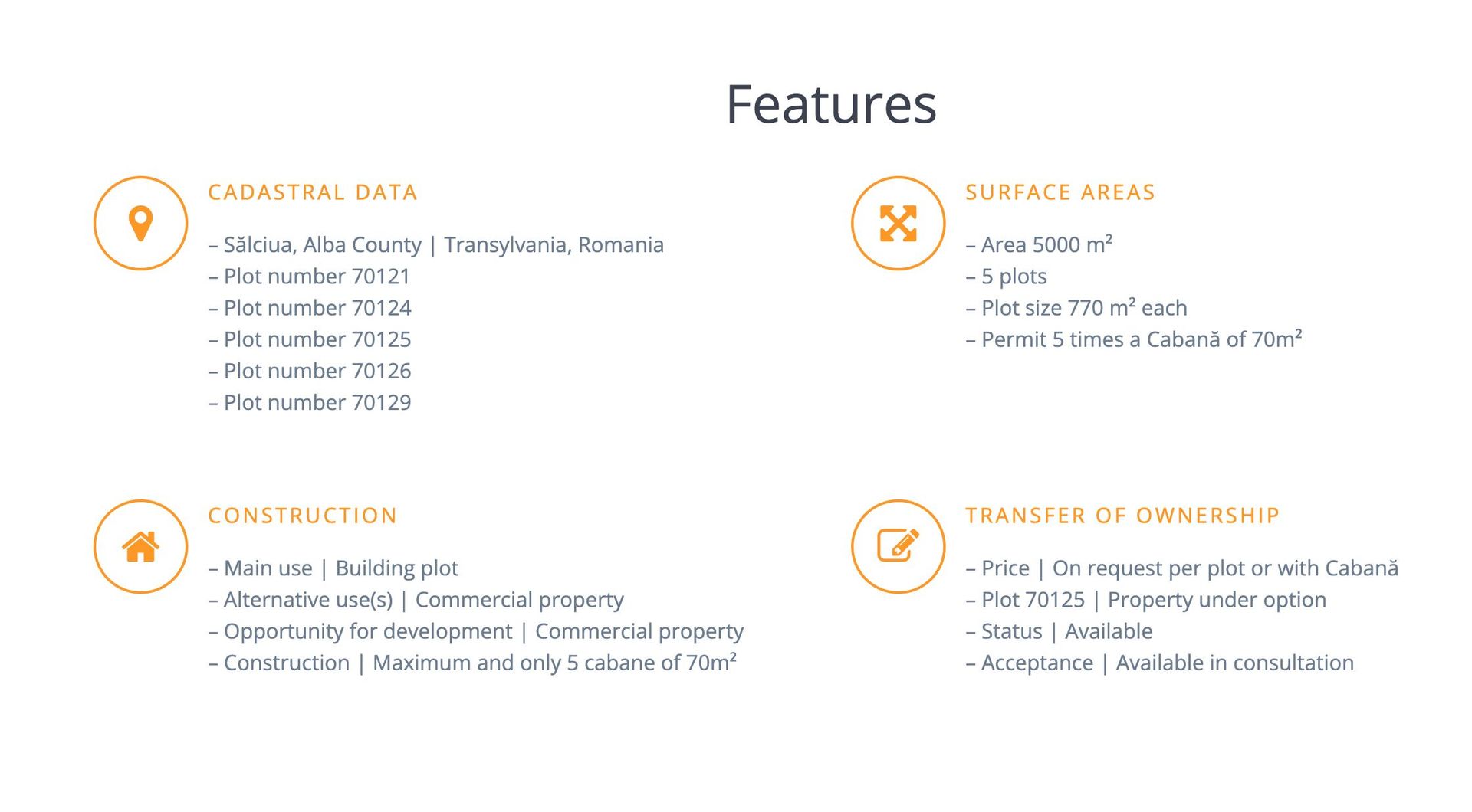 Oportunitate de Investiție Unică: 5 Terenuri de 1000 mp fiecare - Poză 3