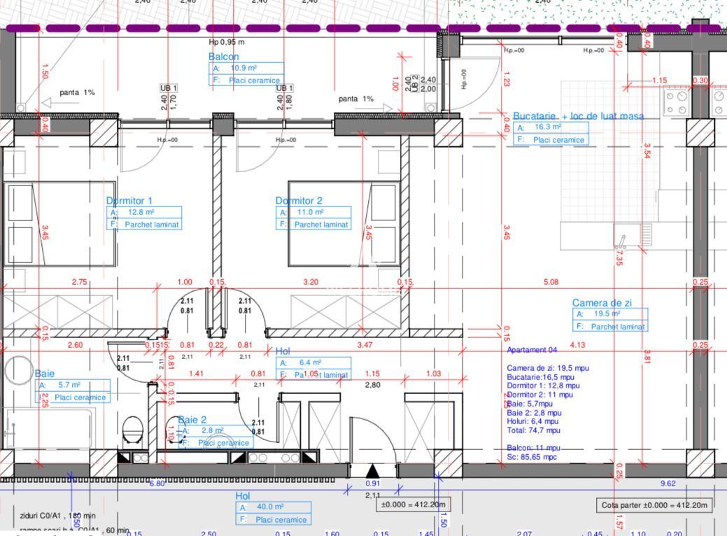 Apartament PREMIUM 3 camere cu GARAJ si boxa - zona Centrala - Poză 11