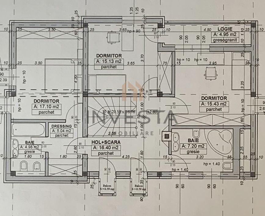 Casa spatioasa de inchiriat- zona Eugen Ionesco - Schiță 34