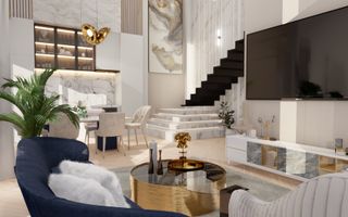 Penthouse exclusivist cu terasă generoasă și vedere spectaculoasă - Poză 1