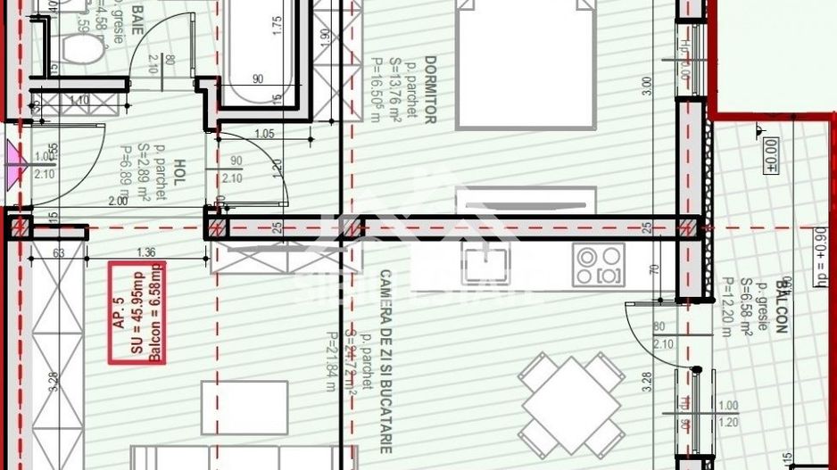 Investiția perfectă: apartament modern cu 2 camere si balcon în Șelimbăr - Poză 2