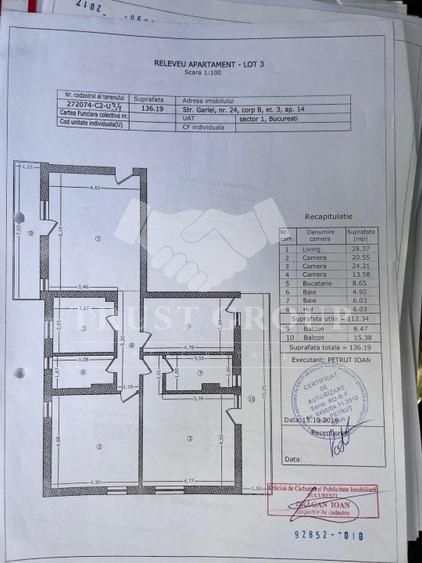 Apartament 4 camere Băneasa | 2 locuri de parcare - Schiță 14