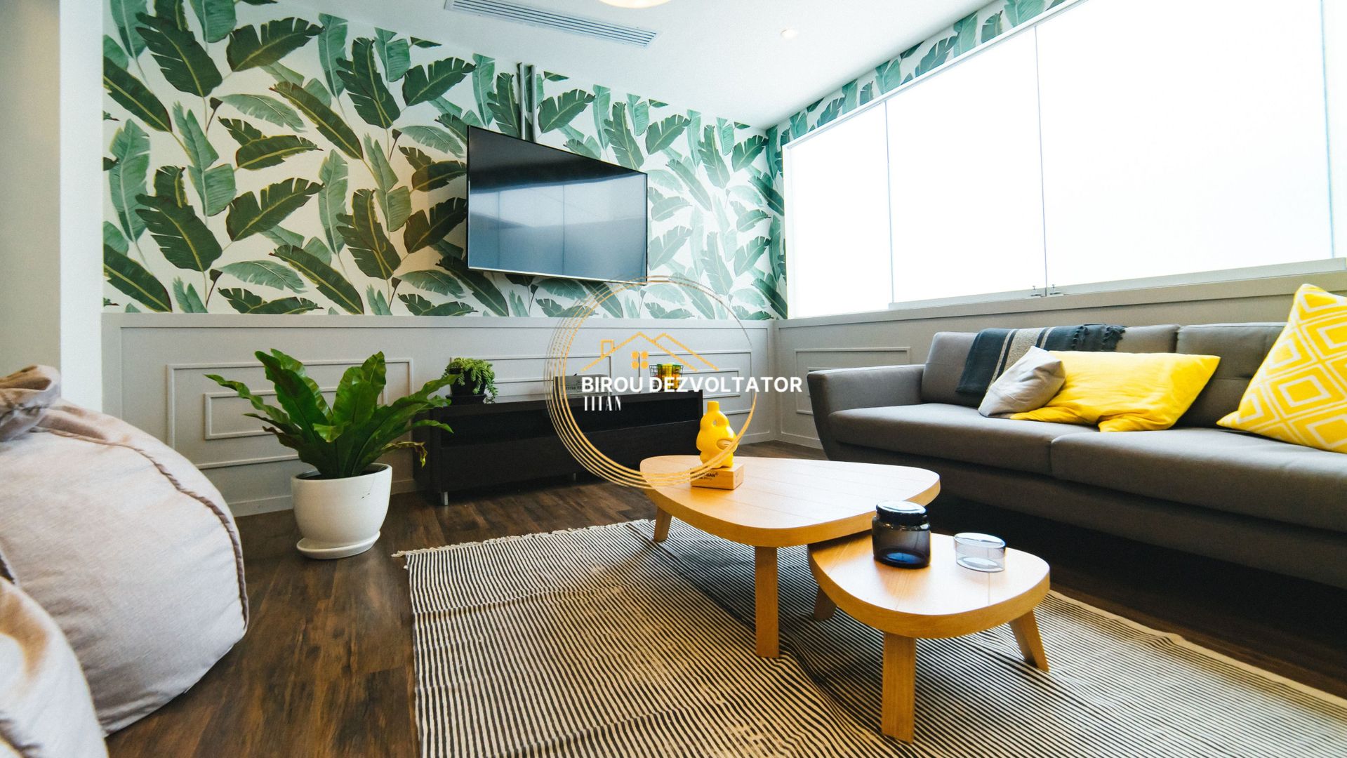 Decomanadat Mare Parcare Gratis Pretabil 3 camere Pallady metrou Teclu - Poză 3