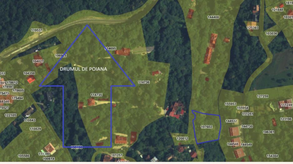 Teren intravilan zona Schei Brasov - Poză 7