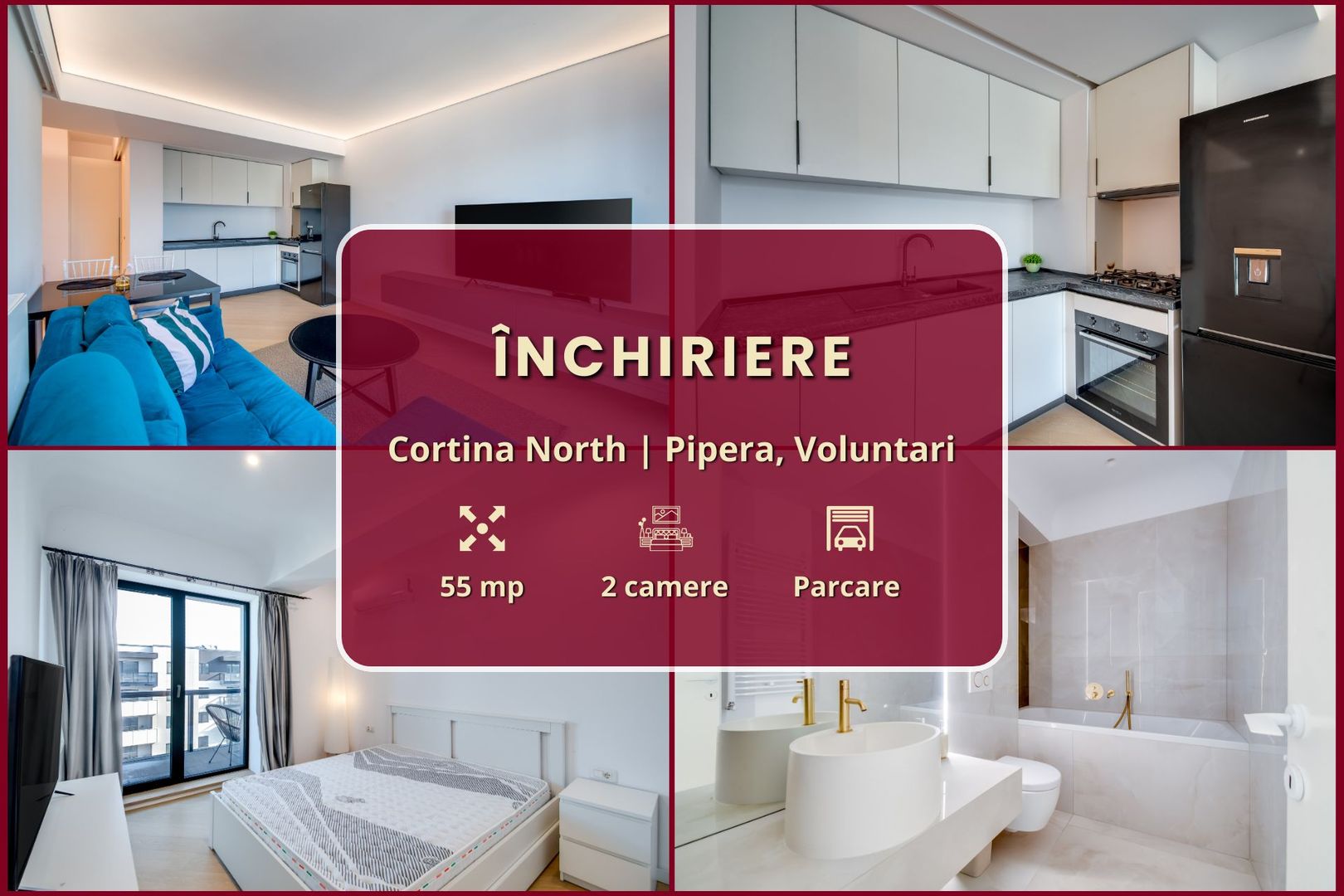 Cortina North || 2 camere || Comision 0% - Poză 2