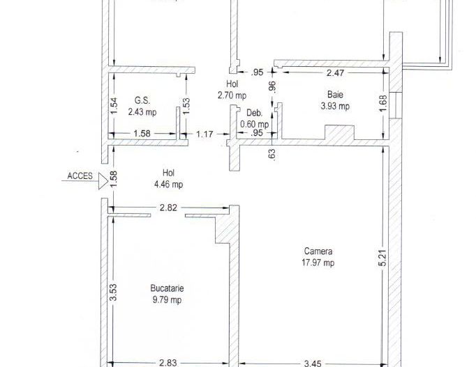 Apartament 3 camere Timisoara - Schiță 5