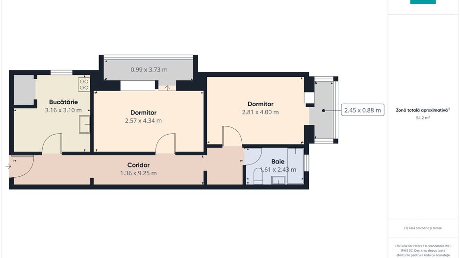 Apartament modern, la cheie în Micălaca - Poză 7