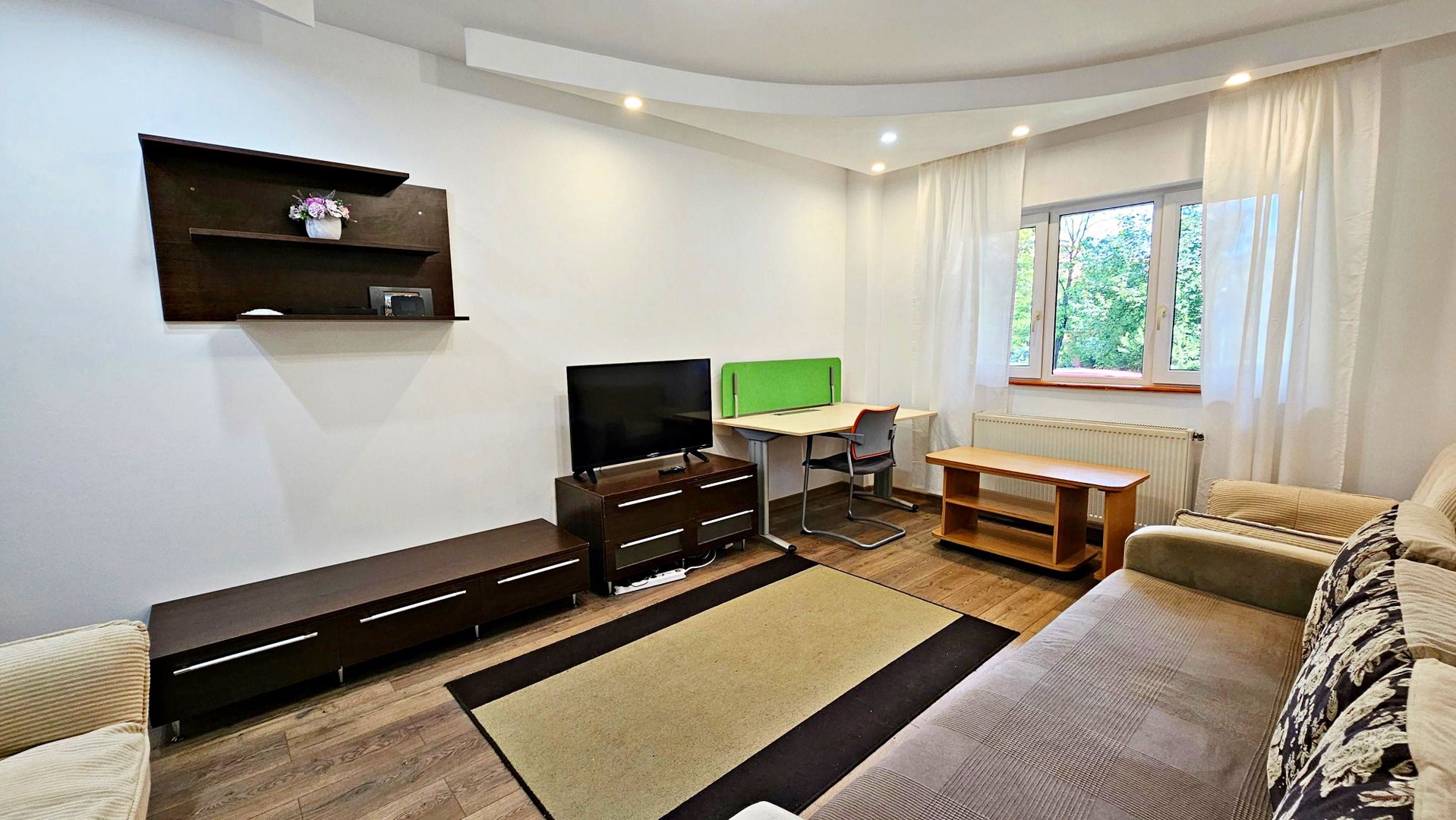 Racadau-Parc apartament 3 camere mobilat, utilat - Poză 1