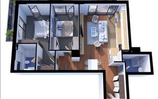 Apartament modern cu 3 camere, Grand Park Residence, Cluj-Napoca. - Poză 11