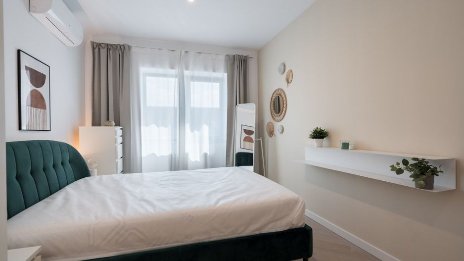 COMISION 0% - Apt 3 camere cu 2 locuri subterane - mobilat NOU - 5min Promenada - Poză 14