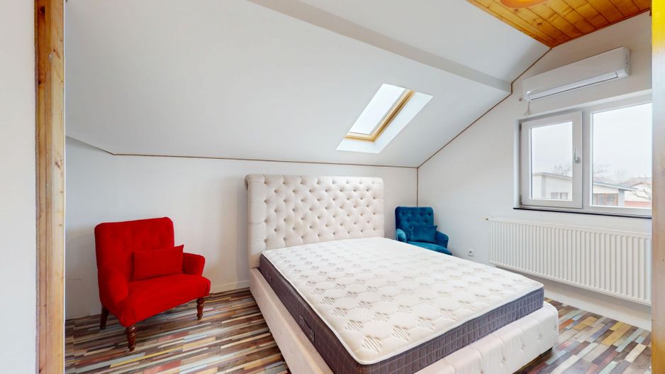 Popesti-Leordeni central vila individuala 130m utili curte 200 mp - Poză 16