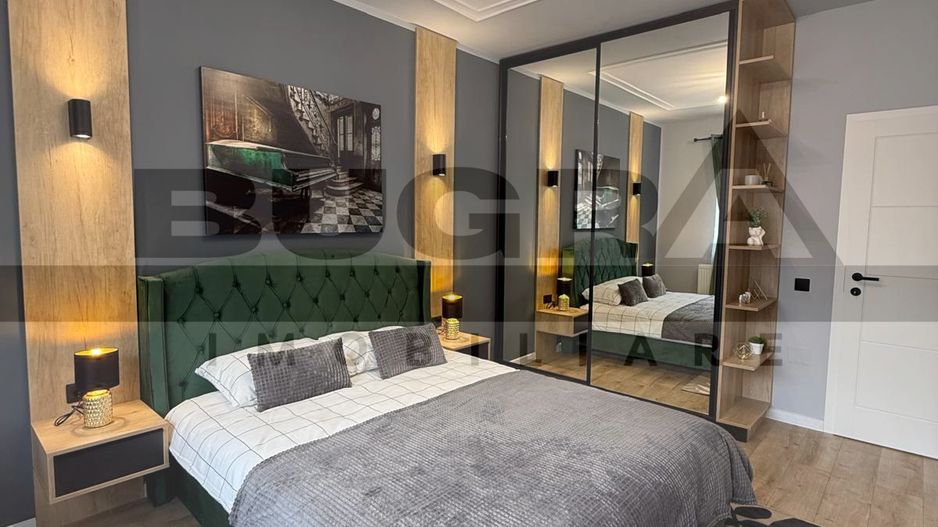 Apartament 2 camere, 58 mp, LUX, garaj, zona Teilor - Poză 8