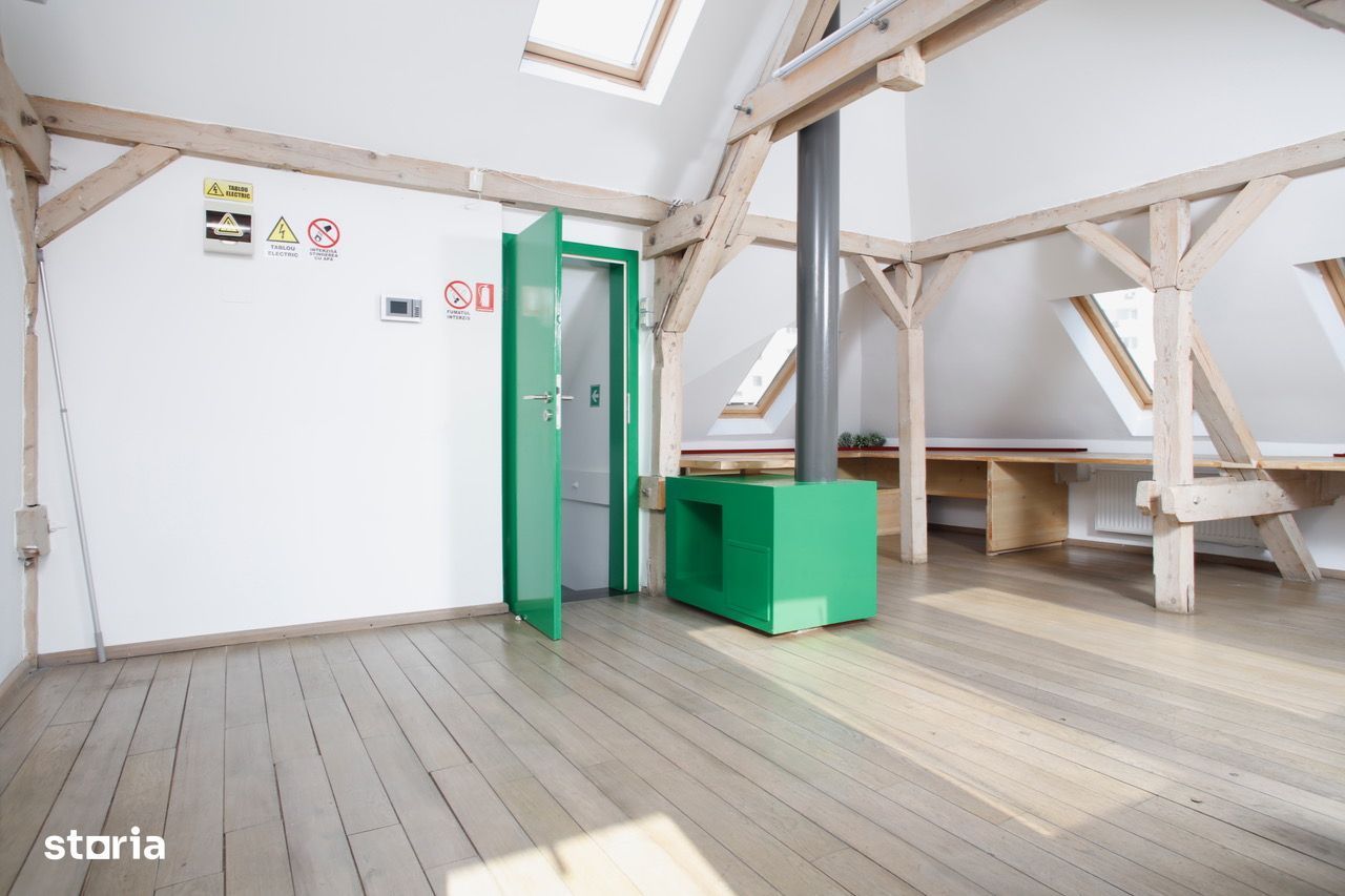Închiriez apartament 2 camere + mansardă, Piața Muncii -Decebal, birou - Poză 8