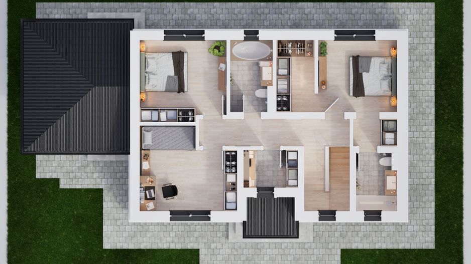 Casa Individuala cu teren 500 mp - Sura Mica - Schiță 8