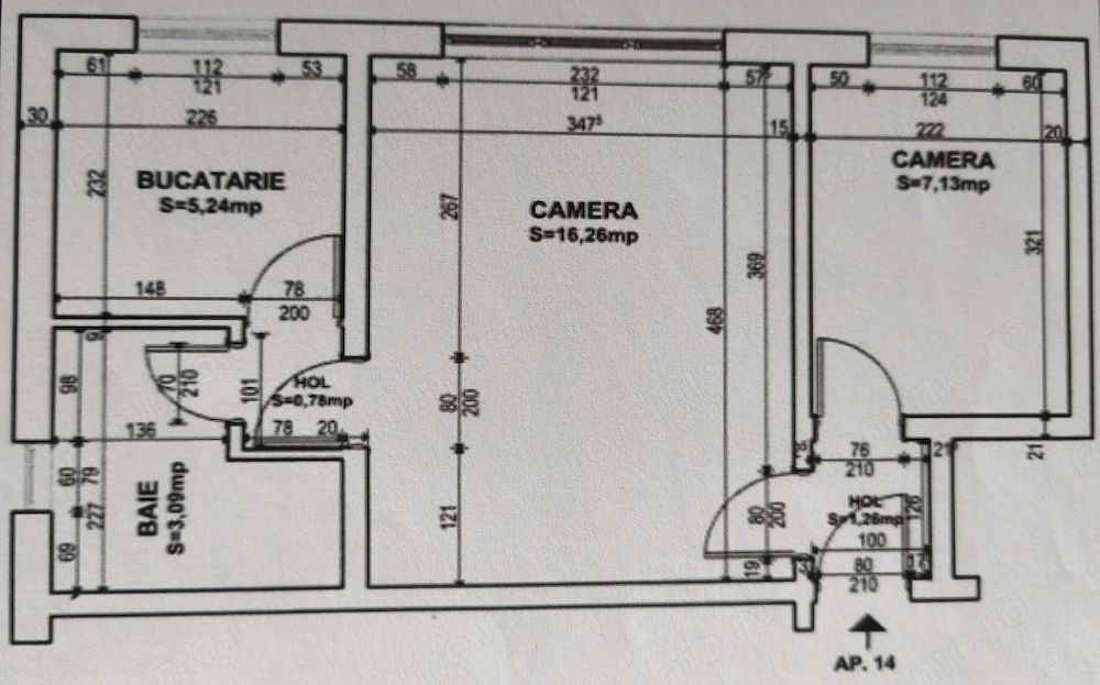 Apartament 2 camere - etaj 3 - Complexul Studentesc - Poză 9