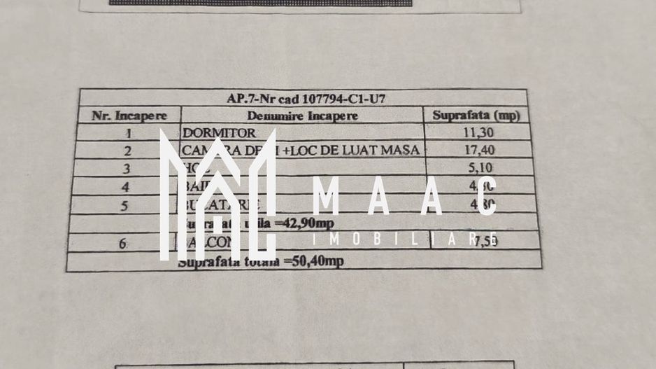 Apartament 2 camere | Cartierul Arhitectilor | Etaj 1 | Zona Mandra - Poză 6