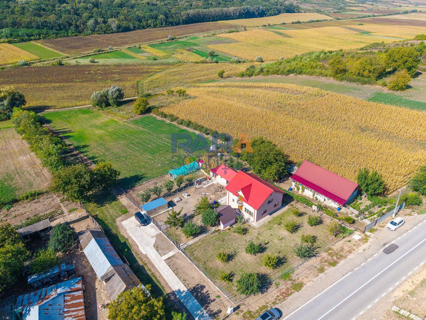 Gospodărie, casă nouă (2024), 170 mp, 6.300 mp intravilan, 0% comision - Poză 2
