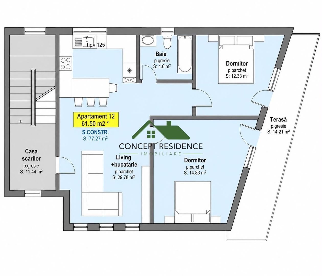 Apartament nou 2 camere | Bloc 2026 | Vasile Alecsandri | Comision 0% - Poză 9