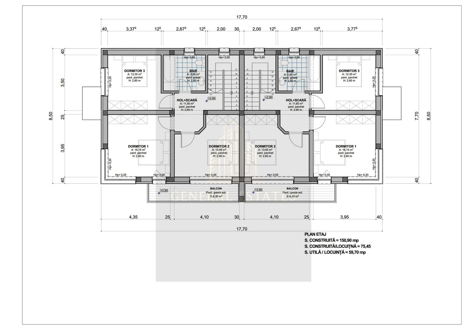 Case tip Duplex de vânzare în Ghimbav, Brașov – Cartierul Florilor - Poză 33