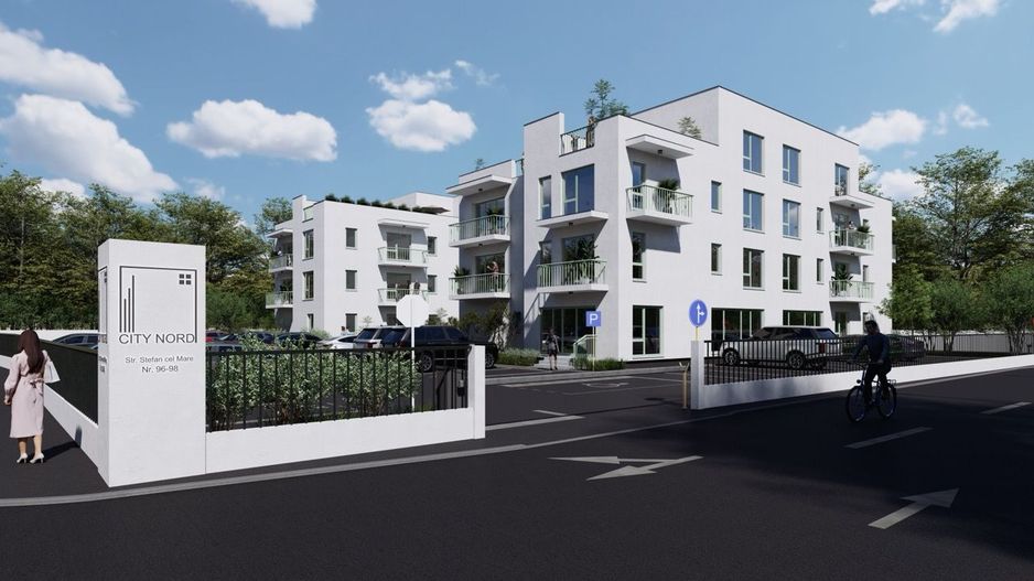 Apartament 2 Camere 53mpu cu 3.6 mp– CITY NORD Ștefan cel Mare - Poză 3