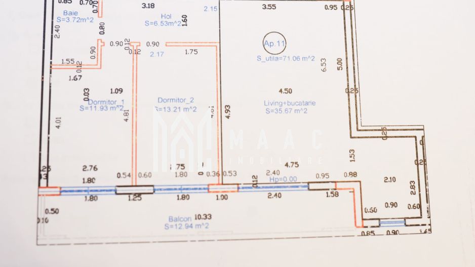 Apartament 3 Camere | Etaj 1 | 71MPU | City Residence - Poză 10