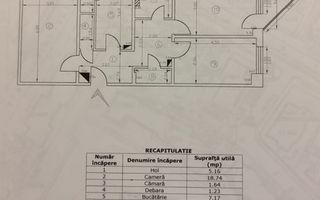 Etaj intermediar, Apartament 3 camere /Arcu - Poză 12