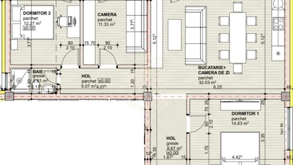 OFERTA! Apartament Ultrafinisat 93.6 mp+balcon 12.3 mp-Libertatii - Poză 1