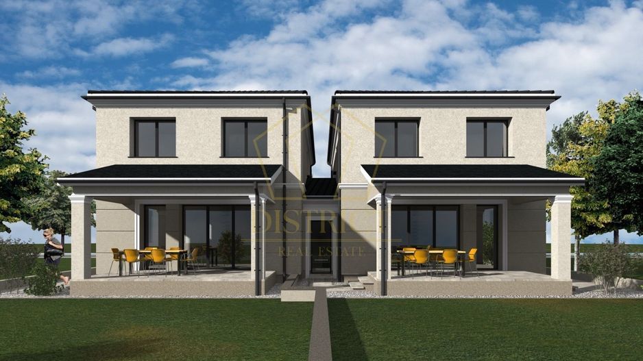 Duplex modern cu 5 camere despartit prin camera tehnica I Mosnita Noua - Poză 2