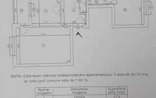 Apartament 4 camere decomandate – 80 mp utili – Al. Tudor Nicolae Lidl - Schiță 9