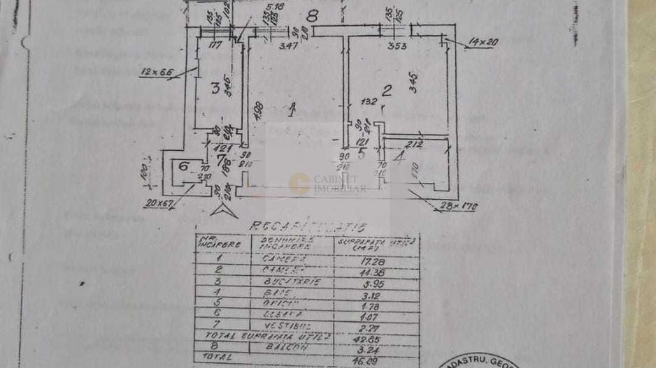2 camere  |  Piata Victoriei  |  Etaj 2 | Creditabil - Poză 7