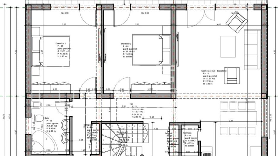 Casa Individuala pe un singur nivel, zona Sura Mica - Schiță 20