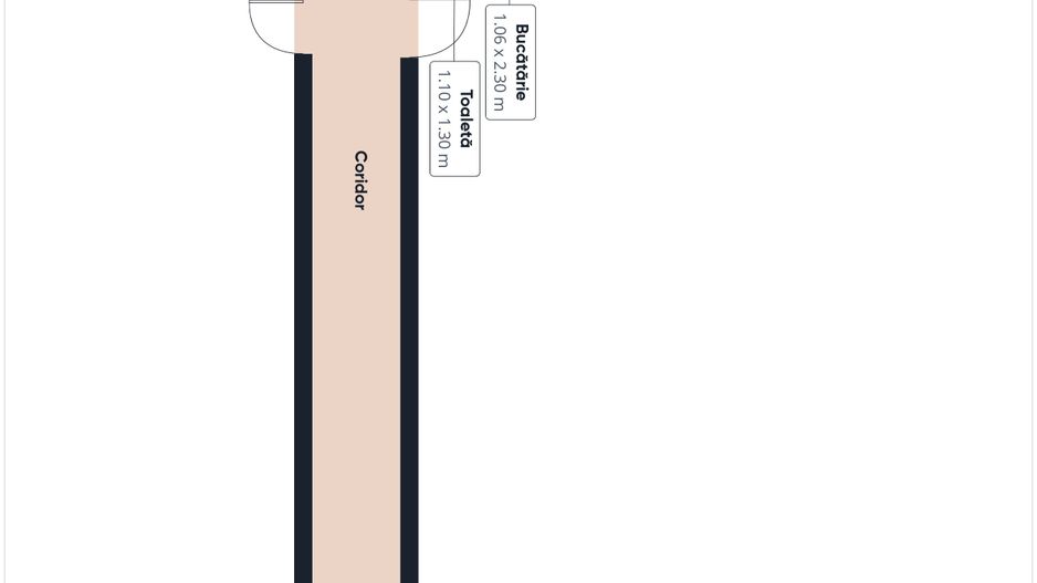 Garsonieră 25 mp, mobilată și utilată – Blașcovici - Poză 7