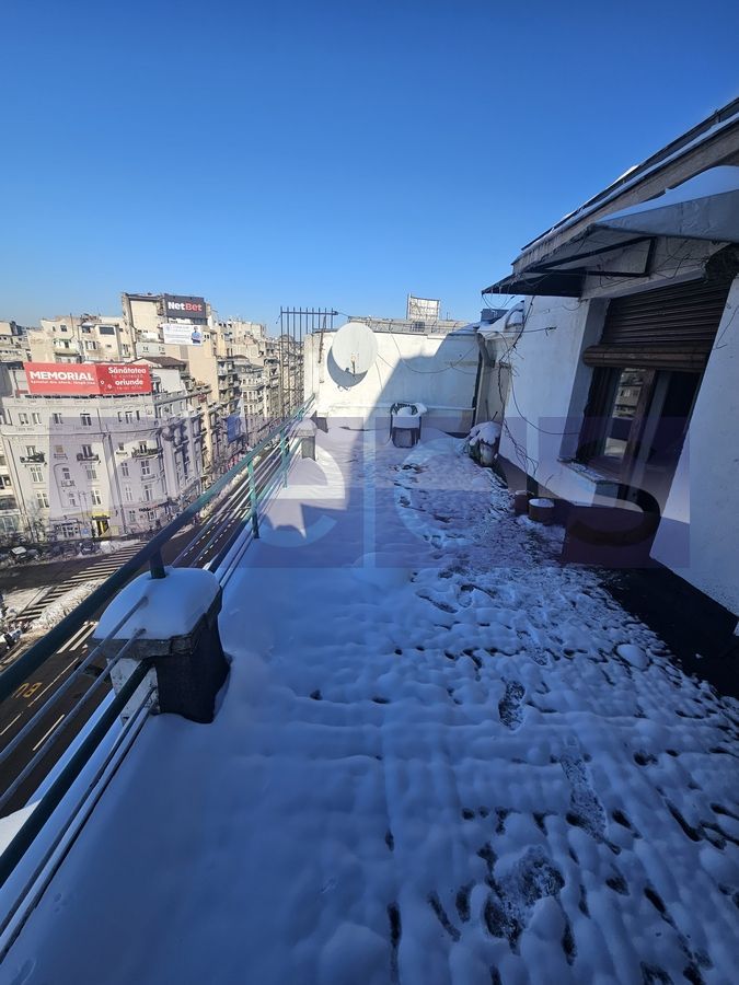 VANZARE GARSONIERA ULTRACENTRAL MAGHERU PIATA ROMANA TERASA PANORAMICA 65mp - Poză 12