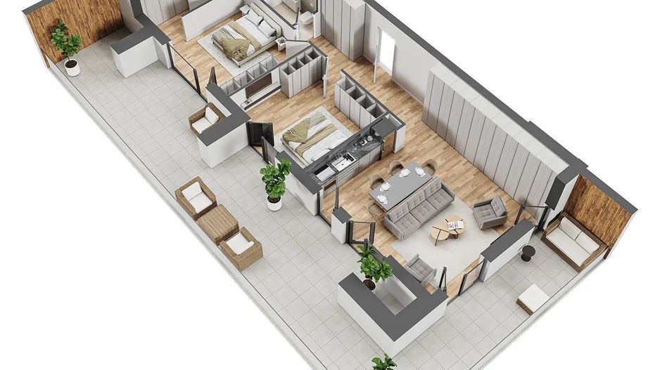 APARTAMENT 3 CAMERE | 13 SEPTEMBRIE | PROIECT NOU - Poză 9