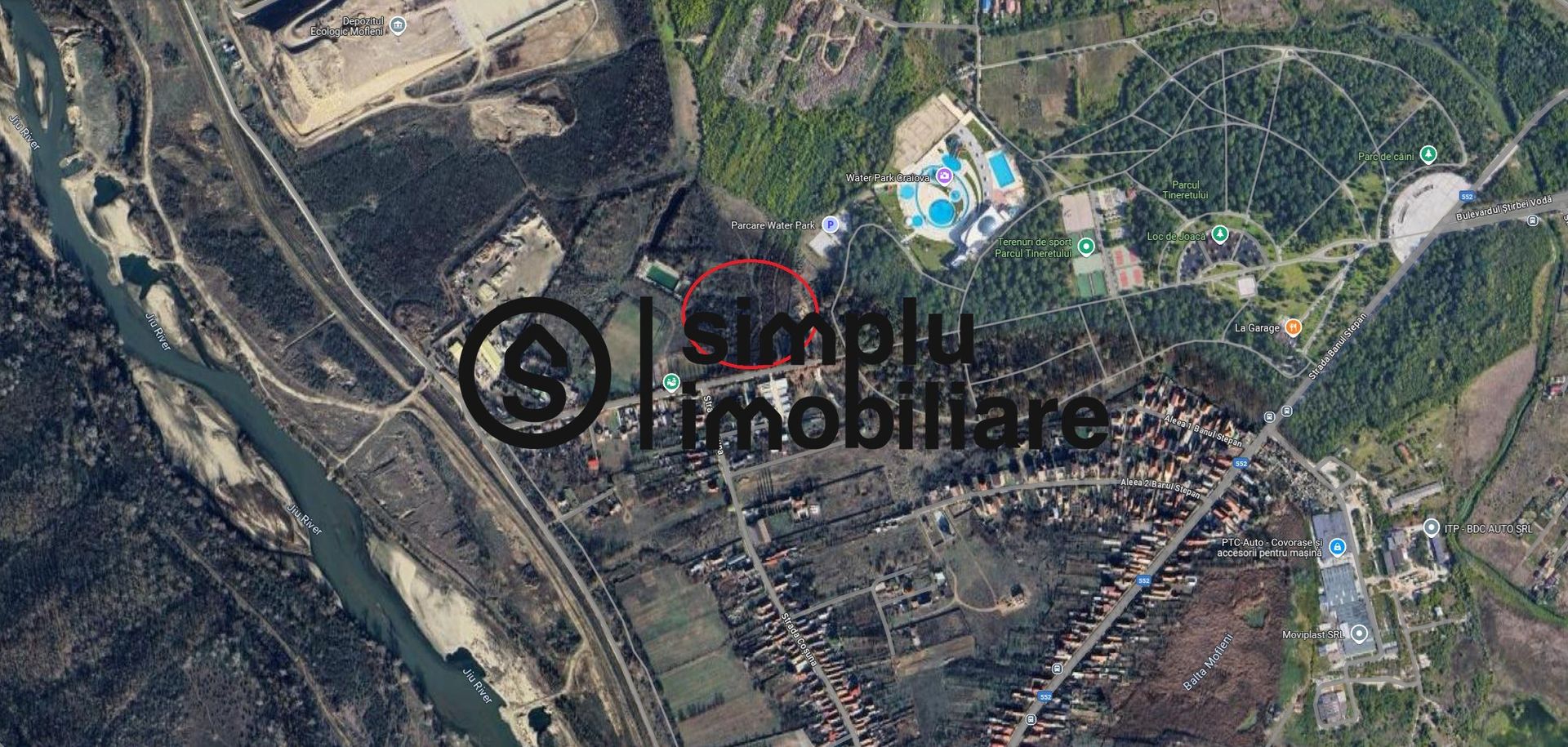 Teren pretabil Investitie lipit de WaterPark Craiova - Poză 1