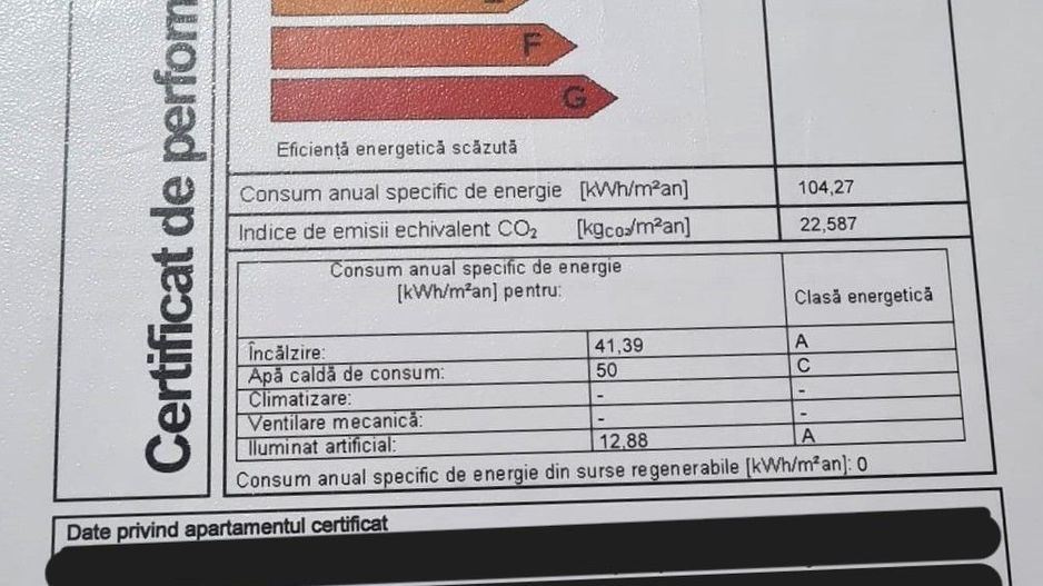 Vânzare Ap 3 Camere Între Nerva Traian & Mall Vitan Centrală TermicaCertificat A - Poză 7