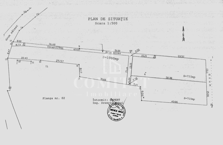 Teren cu potential de investitie 2430 mp si drum de acces - Poză 5