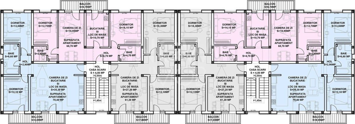 Apartament 3 camere, 2 bai + camara - Str. Doamna Stanca - Poză 8