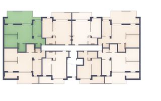 Apartament 3 Camere | 66,5 mp + Terasă 27 mp | – Sibiu - Schiță 15