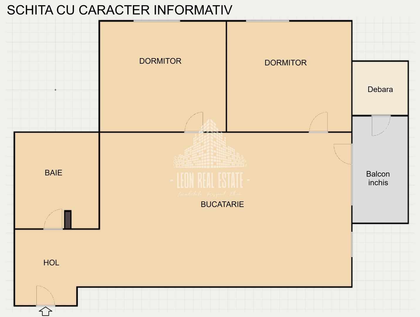 Apartament cu 2 dormitoare si loc de parcare in Floresti, zona Terra - Poză 2