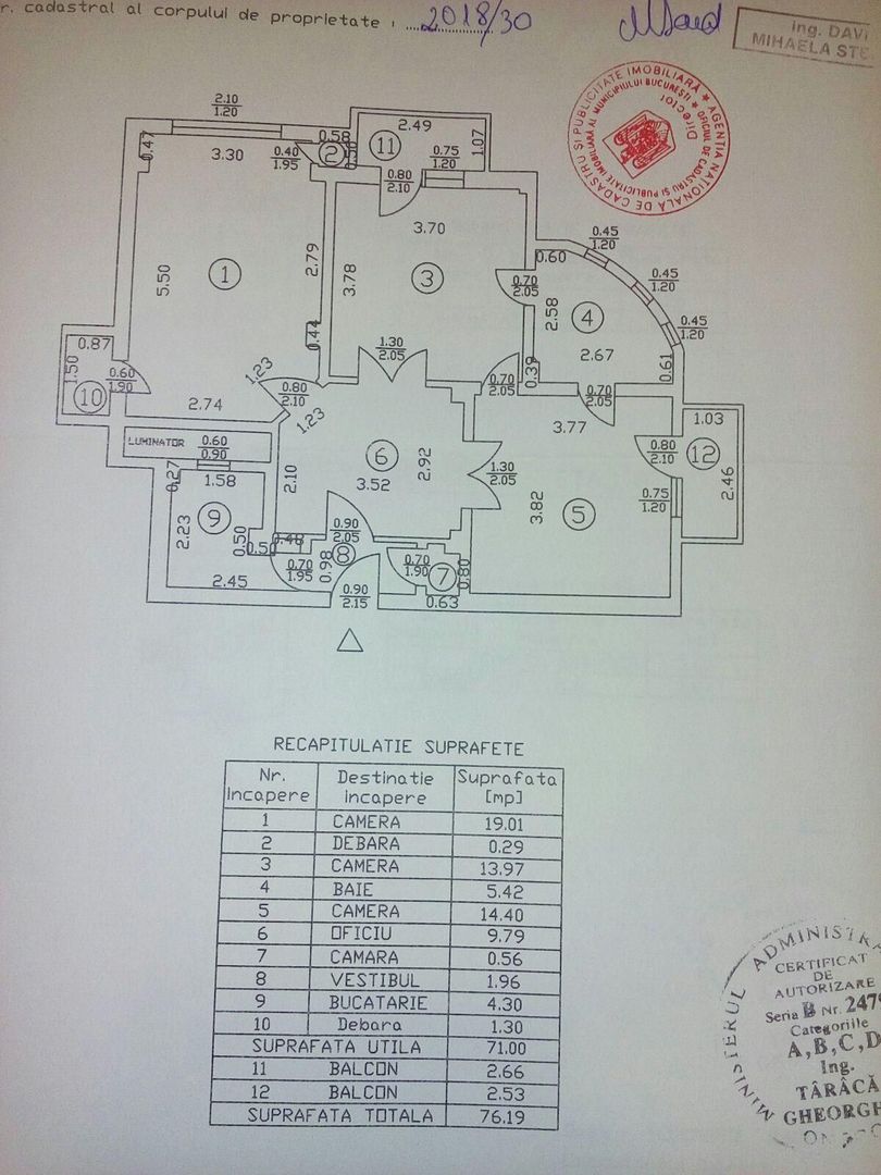 De Inchiriat Apartament 3 camere, birou, Unirii, Corneliu Coposu - Poză 9