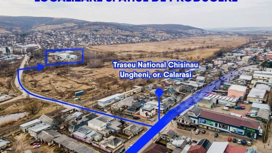 Vânzare, spatiu industrial, 2125 mp, strada Calarasilor, Călărași - Poză 1