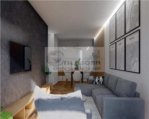 Proiect Nou (Venetia Residence) Apartament 1 cam decomandat 64650 euro - Poză 3