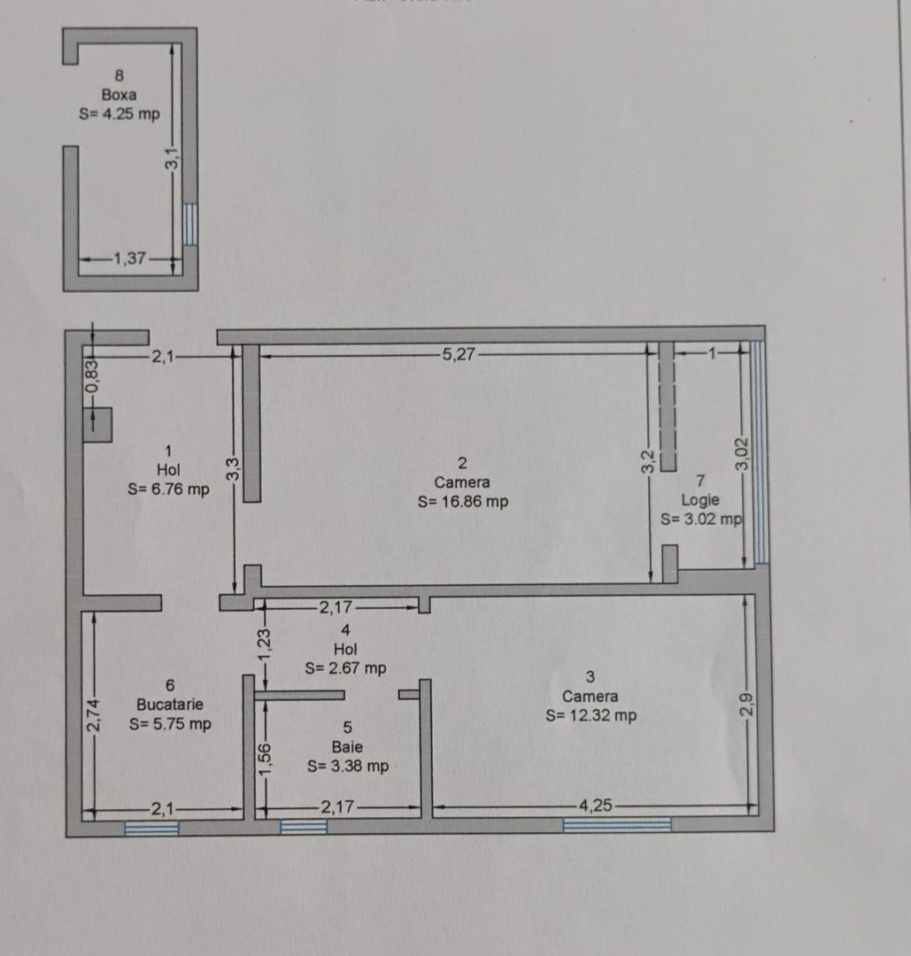 Apartament cu 2 camere Torontalului/Iulius Town - Poză 19